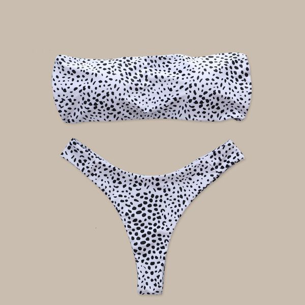 strapless bikini set 2020 cute dot printed push up padded women biquini swimwear bust bowknot women bathing suit, White;black
strapless bikini set 2020 cute dot printed push up padded women biquini swimwear bust bowknot women bathing suit, White;black