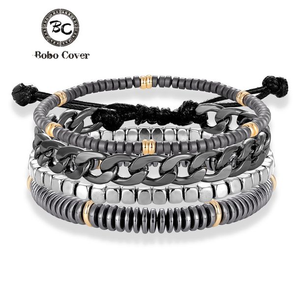 trendy 3/4 pcs set natural matte hematite beads metal chain strand bracelet men cross dumbbell yoga charm bracelet homme jewelry, Black
trendy 3/4 pcs set natural matte hematite beads metal chain strand bracelet men cross dumbbell yoga charm bracelet homme jewelry, Black