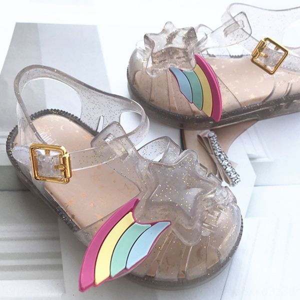 2019 new rome sandals mei lisha meilissa rainbow children's children's star princess shoes hollow-out jelly shoes, Black;red
2019 new rome sandals mei lisha meilissa rainbow children's children's star princess shoes hollow-out jelly shoes, Black;red