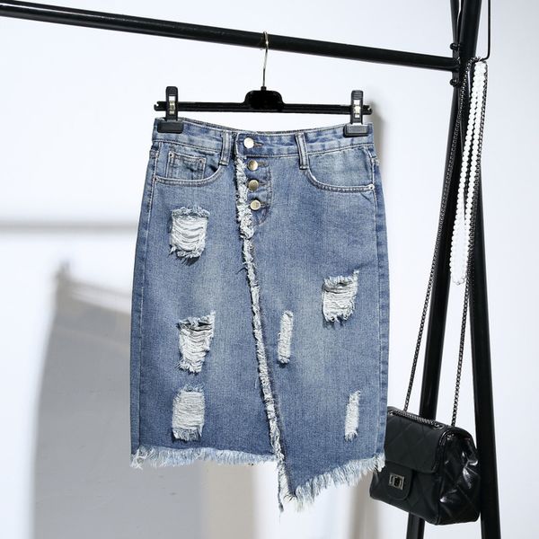 plus size 5xl skirts women 2020 new summer short skirt high waisted denim skirt slim tight fitting clothing womens skirts holes, Black
plus size 5xl skirts women 2020 new summer short skirt high waisted denim skirt slim tight fitting clothing womens skirts holes, Black