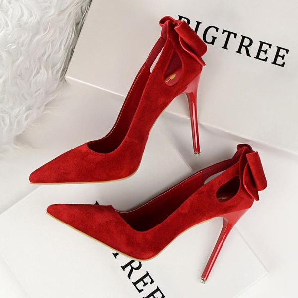 cut-outs sweet bowtie women pumps new arrival concise solid flock pointed toe shallow high heels women shoes size 34-40, Black
cut-outs sweet bowtie women pumps new arrival concise solid flock pointed toe shallow high heels women shoes size 34-40, Black
