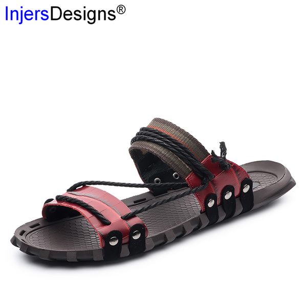 new arrival genuine leather slippers men outdoor fashion footwear casual slides beach sandals plus size 38-47 zapatillas hombre, Black
new arrival genuine leather slippers men outdoor fashion footwear casual slides beach sandals plus size 38-47 zapatillas hombre, Black