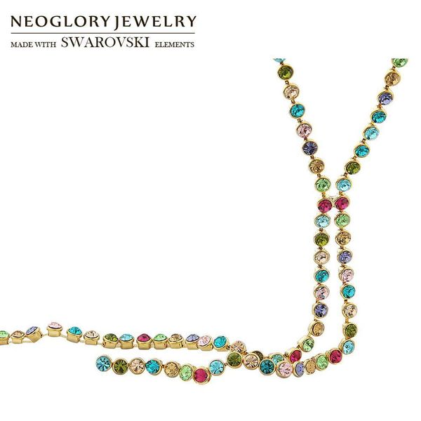 neoglory austria rhinestone colorful charm round beads long chain necklace for women trendy party dress summer classic gift t200113, Silver
neoglory austria rhinestone colorful charm round beads long chain necklace for women trendy party dress summer classic gift t200113, Silver
