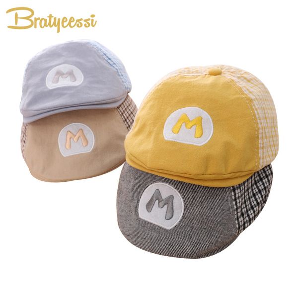 handsome kids hat for boys cotton baby boy cap plaid toddler beret hat baby accessories, Yellow
handsome kids hat for boys cotton baby boy cap plaid toddler beret hat baby accessories, Yellow