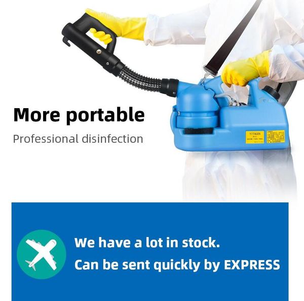 7l electric disinfection machine device sterilizer ulv cold fogger insecticide atomizer 110v/220v ultra low capacity disinfection sprayer
7l electric disinfection machine device sterilizer ulv cold fogger insecticide atomizer 110v/220v ultra low capacity disinfection sprayer