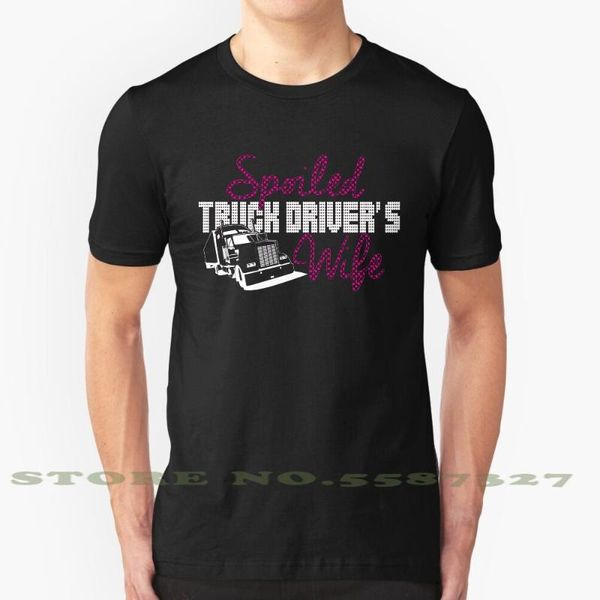 spoiled truck driver's wife cool design trendy t-shirt tee married mom spoiled trucker women 18 wheelers 30 tonner adventure, White;black
spoiled truck driver's wife cool design trendy t-shirt tee married mom spoiled trucker women 18 wheelers 30 tonner adventure, White;black