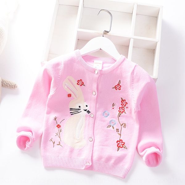 baby 2020 autumn korean embroidered style little girl cardigan sweater round neck embroidery girl sweater pink, Blue
baby 2020 autumn korean embroidered style little girl cardigan sweater round neck embroidery girl sweater pink, Blue