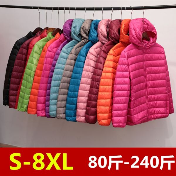 women's light korean jacket jacketcoat down jacket style fashion stand collar short plus fat plus size white duck down hooded coat, Black
women's light korean jacket jacketcoat down jacket style fashion stand collar short plus fat plus size white duck down hooded coat, Black