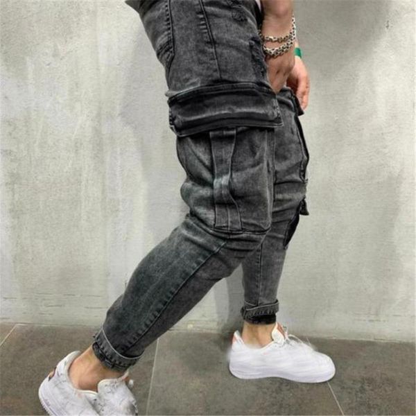 men's jeans cargo pants hip hop harajuku skinny fitness pure grey maggie's walker multi-pocket vintage joggers high quality, Blue
men's jeans cargo pants hip hop harajuku skinny fitness pure grey maggie's walker multi-pocket vintage joggers high quality, Blue
