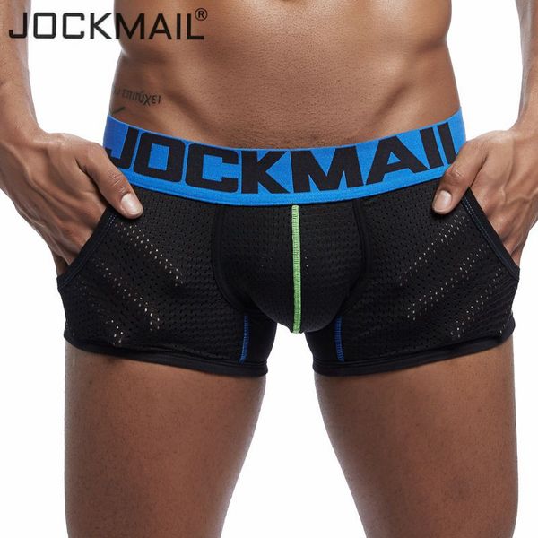jockmail brand new mesh u pouch boxer men underwear underpants cueca cotton pants trunks boxer shorts male panties, Black;white
jockmail brand new mesh u pouch boxer men underwear underpants cueca cotton pants trunks boxer shorts male panties, Black;white