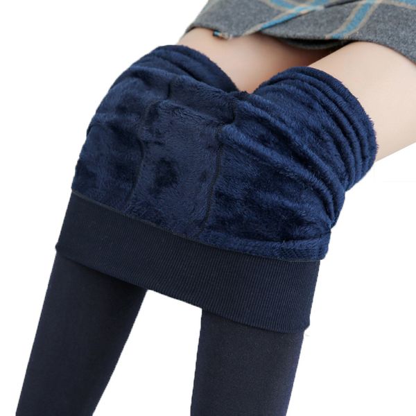 new fashion womens autumn winter high elasticity and good quality pants thick velvet pants new warm leggings rooftrellen, Black 
new fashion womens autumn winter high elasticity and good quality pants thick velvet pants new warm leggings rooftrellen, Black