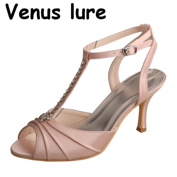 23 colors wedding shoes women blush ankle strap sandals rhinestones party shoes, Black
23 colors wedding shoes women blush ankle strap sandals rhinestones party shoes, Black