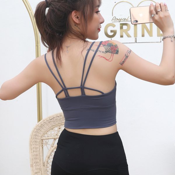 gym clothing high strength sports bra women fitness vest quick dry yoga shaping beauty back underwear gathering bralette running, White;black
gym clothing high strength sports bra women fitness vest quick dry yoga shaping beauty back underwear gathering bralette running, White;black