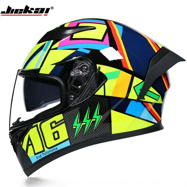 pq4k3 jiekai helmet men's and women's full-cover double lens winter anti-fog personality bluetooth helmet long motorcycle camera m
pq4k3 jiekai helmet men's and women's full-cover double lens winter anti-fog personality bluetooth helmet long motorcycle camera m