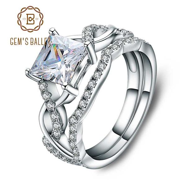 gem's ballet simulant diamond wedding band ring 925 sterling silver infinity promiseengagement ring bridal sets for women, Golden;silver
gem's ballet simulant diamond wedding band ring 925 sterling silver infinity promiseengagement ring bridal sets for women, Golden;silver