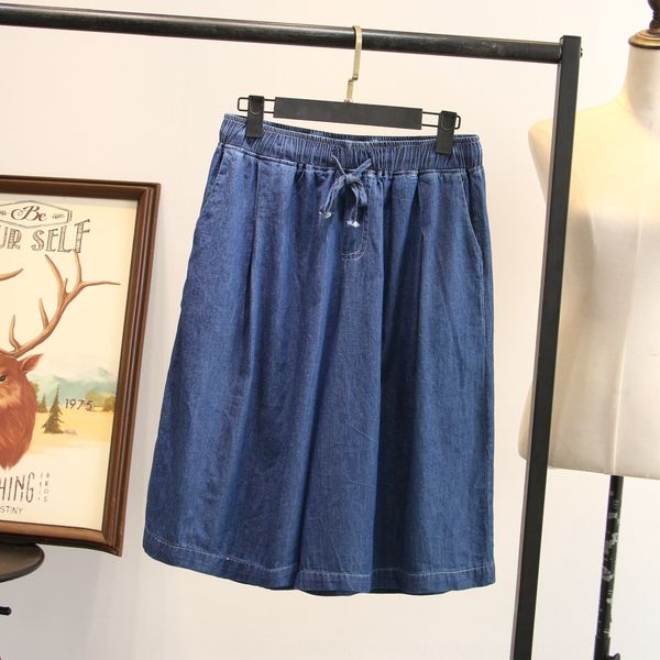 korean style loose denim cropped 200kg fat wide leg mm versatile wide leg pants skirt pants plus size women's clothing 4072, Blue
korean style loose denim cropped 200kg fat wide leg mm versatile wide leg pants skirt pants plus size women's clothing 4072, Blue