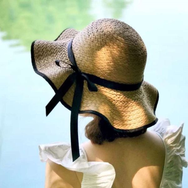 female beach summer sun-proof travel big eaves beach sun summer leisure all-match straw hat straw hat korean fashion, Blue;gray
female beach summer sun-proof travel big eaves beach sun summer leisure all-match straw hat straw hat korean fashion, Blue;gray