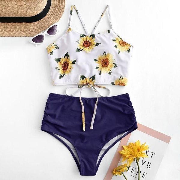 women tow piece swimsuit sunflowers printing bikini set beachsuit swimwear biquini swimming suit swimming suit, White;black
women tow piece swimsuit sunflowers printing bikini set beachsuit swimwear biquini swimming suit swimming suit, White;black