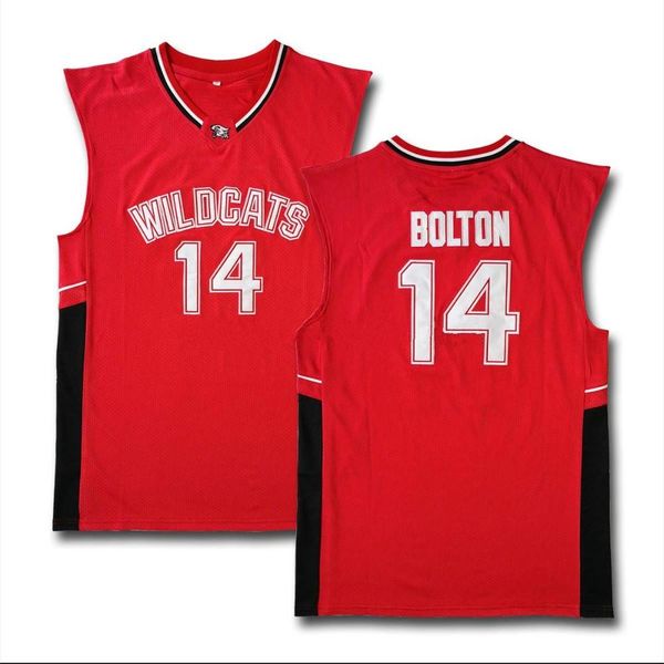 movie jersey high school musical troy bolton 14 east high school wildcats home red white basketball jerseys stitched size s-6xl, Black
movie jersey high school musical troy bolton 14 east high school wildcats home red white basketball jerseys stitched size s-6xl, Black
