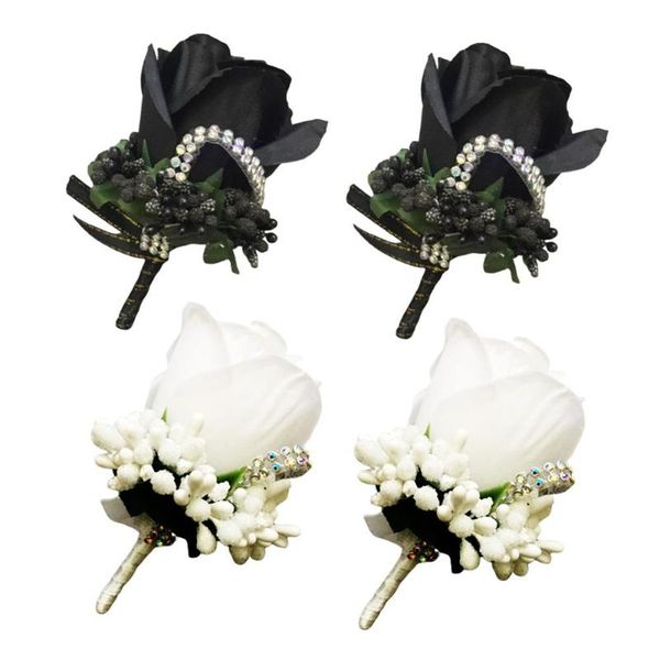 2pcs groom groomsman rose flower brooch pin corsage wedding suit decoration custom models banquet dress coat accessories, Gray
2pcs groom groomsman rose flower brooch pin corsage wedding suit decoration custom models banquet dress coat accessories, Gray