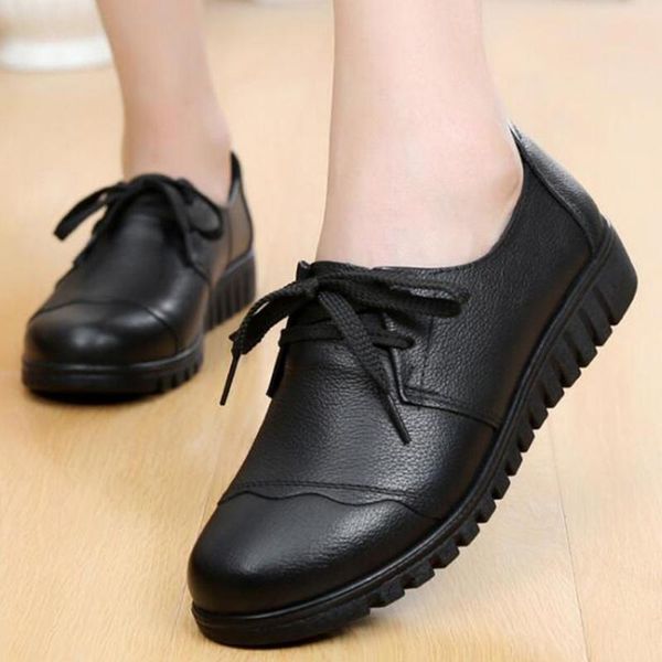 autumn new mom shoes soft bottom non-slip single shoes casual women fashion comfortable flat zapatos de mujer kl526, Black
autumn new mom shoes soft bottom non-slip single shoes casual women fashion comfortable flat zapatos de mujer kl526, Black