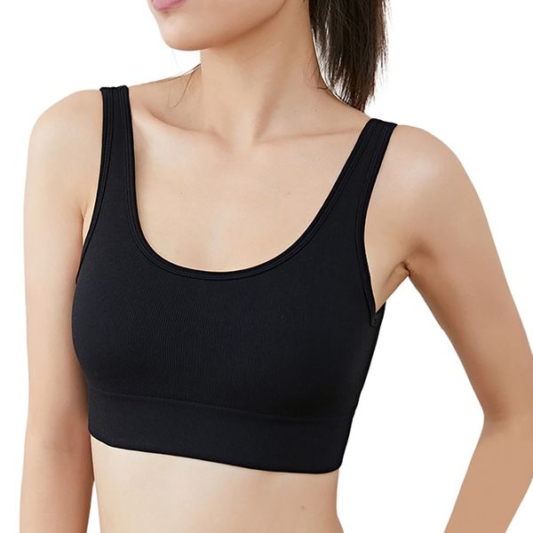 gym clothing seamless push up sport bra women wireless soft comfortable shockproof brassiere lingerie cotton bralette underwear, White;black
gym clothing seamless push up sport bra women wireless soft comfortable shockproof brassiere lingerie cotton bralette underwear, White;black