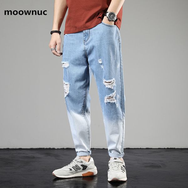2020 new arrival spring elastic jeans men ,ankle-length men's loose large size jeans men size 28-38, Blue
2020 new arrival spring elastic jeans men ,ankle-length men's loose large size jeans men size 28-38, Blue