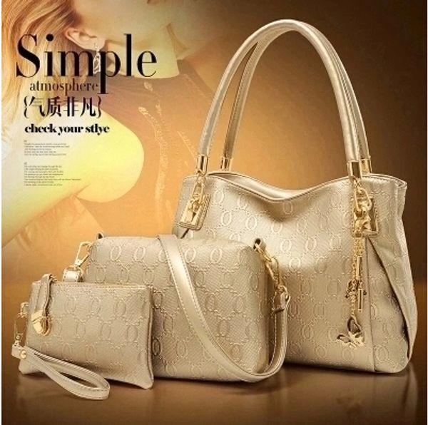 2020 new european and american fashion type three piece suit bag women handbag shoulder bag lady casual wave hand messenger
2020 new european and american fashion type three piece suit bag women handbag shoulder bag lady casual wave hand messenger