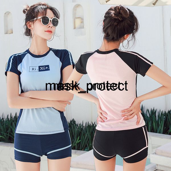 female split conservative belly-covering slim flat angle sports student large size swimsuit spring swimming suit, White;black
female split conservative belly-covering slim flat angle sports student large size swimsuit spring swimming suit, White;black
