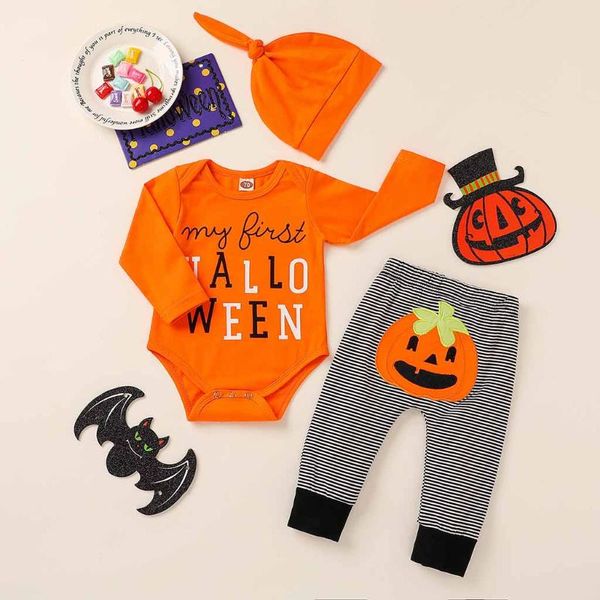 my 1st halloween newborn infant baby girl clothes boy halloween letter romper long sleeve pumkin pants hat cap outfit, White
my 1st halloween newborn infant baby girl clothes boy halloween letter romper long sleeve pumkin pants hat cap outfit, White