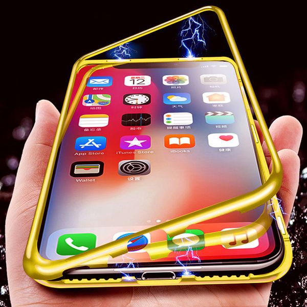 metal magnetic adsorption case for iphone 11 pro max xr xs max x 8 7 6 6s plus candy color frame glass magnet case
metal magnetic adsorption case for iphone 11 pro max xr xs max x 8 7 6 6s plus candy color frame glass magnet case