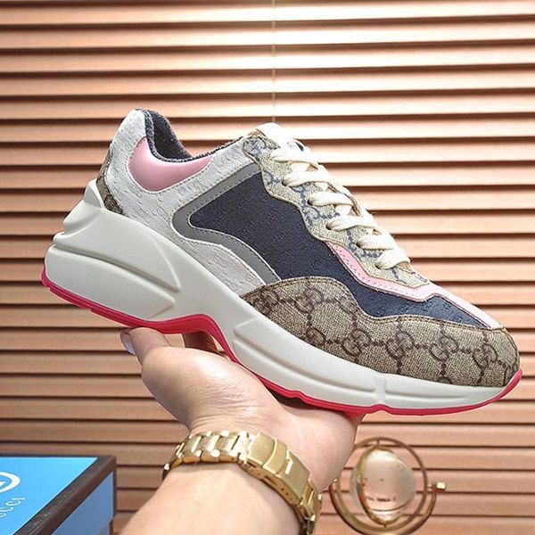 mens shoes luxury sports vintage designer outdoor breathable fashion platform stylish mens rhyton sneaker 2020 casual shoes men zapatos, Black
mens shoes luxury sports vintage designer outdoor breathable fashion platform stylish mens rhyton sneaker 2020 casual shoes men zapatos, Black