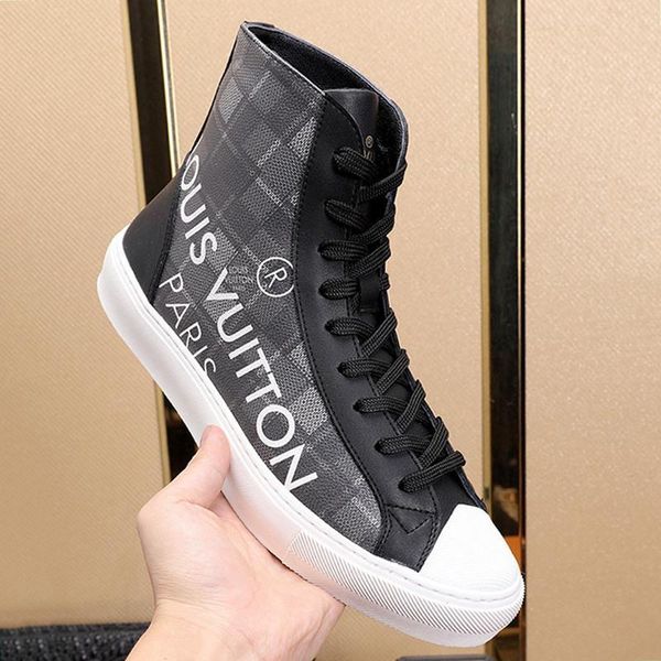 2020 fashion men shoes casual lace -up breathable sneakers tenis zapatos de hombre with box tattoo sneaker boot mens shoes casual drop ship, Black
2020 fashion men shoes casual lace -up breathable sneakers tenis zapatos de hombre with box tattoo sneaker boot mens shoes casual drop ship, Black