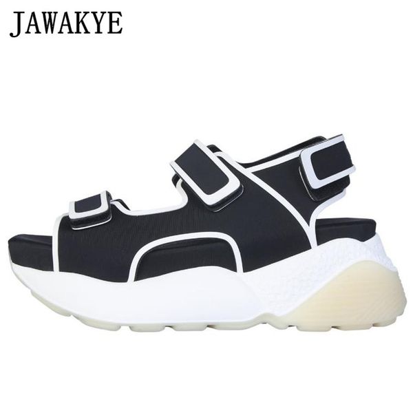 sandals casual flat platform thick bottom white black beach shoes magic tapes candy color summer women wedge 
sandals casual flat platform thick bottom white black beach shoes magic tapes candy color summer women wedge