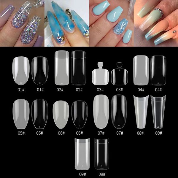 500pcs 10 size false nails acrylic full cover coffin clear natural french fake nail art tips manicure accessories press on nail, Red;gold
500pcs 10 size false nails acrylic full cover coffin clear natural french fake nail art tips manicure accessories press on nail, Red;gold