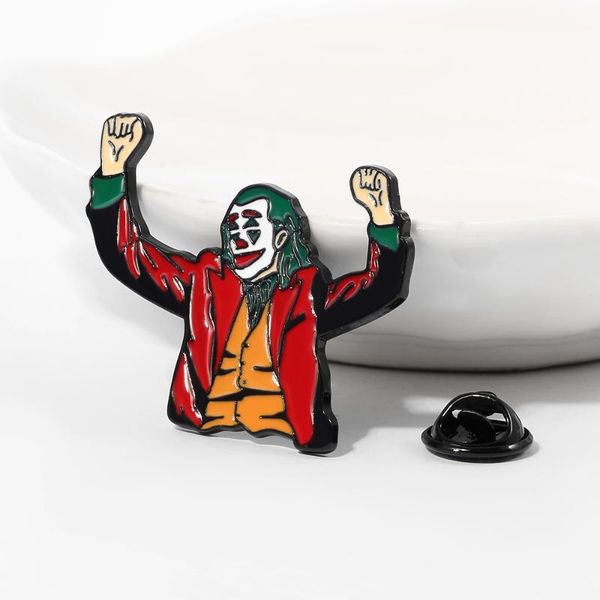 dc clown terrorist joker horror brooch enamel lapel fashion pin jackets collar pocket badge jewelry for man women accessories, Gray
dc clown terrorist joker horror brooch enamel lapel fashion pin jackets collar pocket badge jewelry for man women accessories, Gray