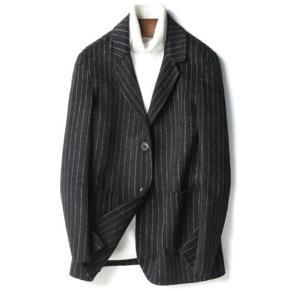 men's wool & blends double faced jacket men autumn winter warm coat plus size blazer de hombre 2021 d-12-00818-2 mf636, Black
men's wool & blends double faced jacket men autumn winter warm coat plus size blazer de hombre 2021 d-12-00818-2 mf636, Black