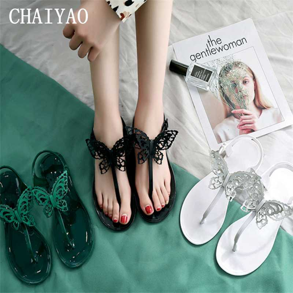 beach women's sandals 2020 summer butterfly prints pvc folder toe soft female sandals fashion buckle strap flatform women shoes, Black
beach women's sandals 2020 summer butterfly prints pvc folder toe soft female sandals fashion buckle strap flatform women shoes, Black