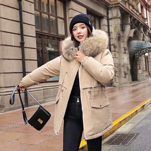 winter coat women 2020 fashion winter jacket hooded cotton coat plus velvet thick warm outwear womens parka femme, Black
winter coat women 2020 fashion winter jacket hooded cotton coat plus velvet thick warm outwear womens parka femme, Black