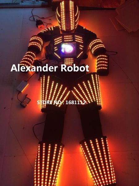 led costume /led clothing/light suits/ led robot suits/ kryoman robot/ alexander robot, Black;red
led costume /led clothing/light suits/ led robot suits/ kryoman robot/ alexander robot, Black;red