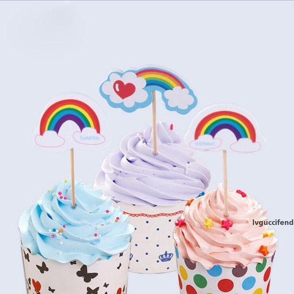 wholesale- 12pcs/lot rainbow shaped colrful color party decoration supplies cupcake ers kids birthday party favors decoration supplies
wholesale- 12pcs/lot rainbow shaped colrful color party decoration supplies cupcake ers kids birthday party favors decoration supplies