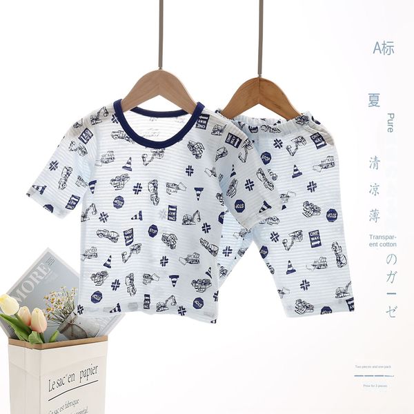 cartoon thin men's baby summer new 2020 suit round collar t-shirt seven points flat waist pants two-piece pullover pullover suit
cartoon thin men's baby summer new 2020 suit round collar t-shirt seven points flat waist pants two-piece pullover pullover suit