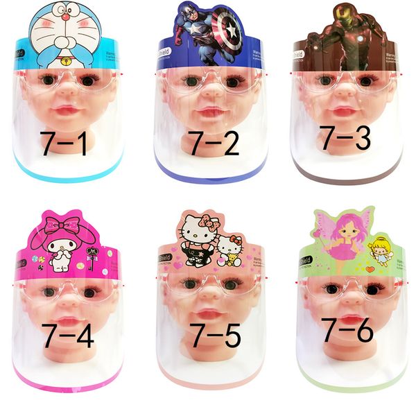 children safety faceshield cartoon transparent full face cover protective film tool anti-fog face shield designer masks 6styles rra3322
children safety faceshield cartoon transparent full face cover protective film tool anti-fog face shield designer masks 6styles rra3322