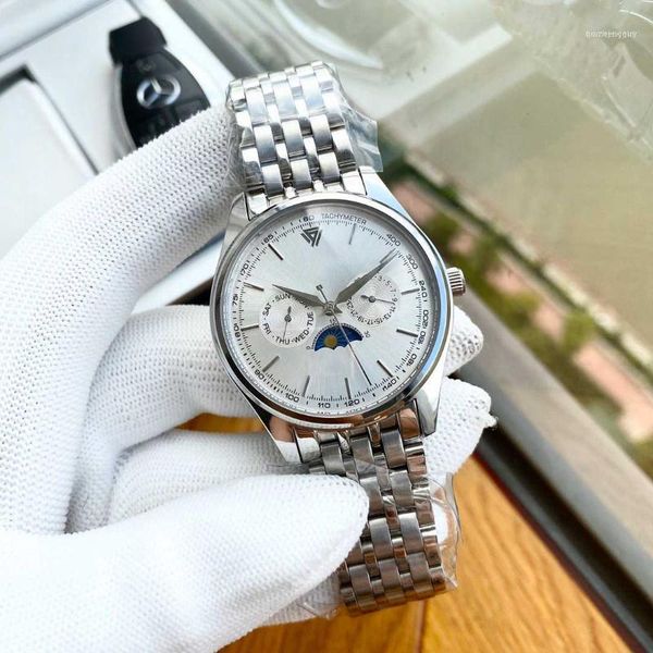 designer watches mens 40mm 316 stainless steel watch automatic movement watches fashion wristwatches version business watch11, Slivery;brown
designer watches mens 40mm 316 stainless steel watch automatic movement watches fashion wristwatches version business watch11, Slivery;brown