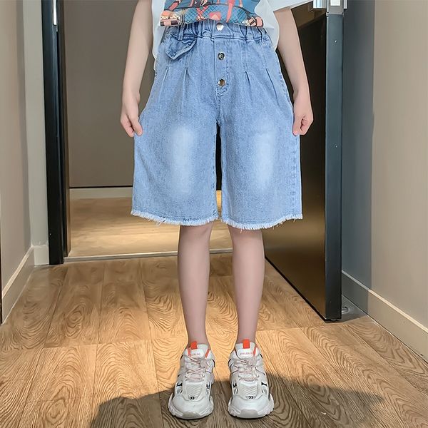 dq99z girls five-point western style shorts 2020 new medium and large children loose wide casual pants jeans and jeans leg casual pants fash, Blue
dq99z girls five-point western style shorts 2020 new medium and large children loose wide casual pants jeans and jeans leg casual pants fash, Blue