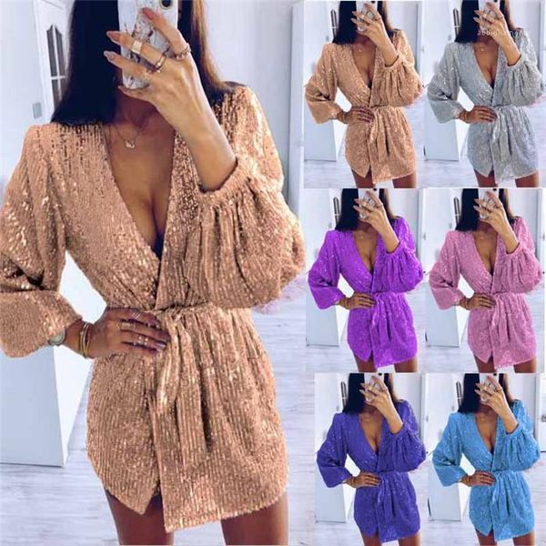 dresses fashion long sleeve bandage irregular casual dresses famale spring summer clothes women sequins v neck, Black;gray
dresses fashion long sleeve bandage irregular casual dresses famale spring summer clothes women sequins v neck, Black;gray