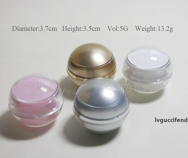 wholesale- 24pcs/lot 5g actylic ball jar , 5cc acrylic cosmetic container, empty cream jar,cosmetic packaging
wholesale- 24pcs/lot 5g actylic ball jar , 5cc acrylic cosmetic container, empty cream jar,cosmetic packaging