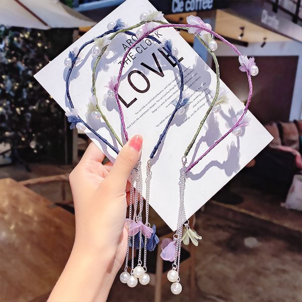 hair bands fake earrings one-piece tassels pendant hair band fixer headdress korean-style sweet accessories, Brown
hair bands fake earrings one-piece tassels pendant hair band fixer headdress korean-style sweet accessories, Brown