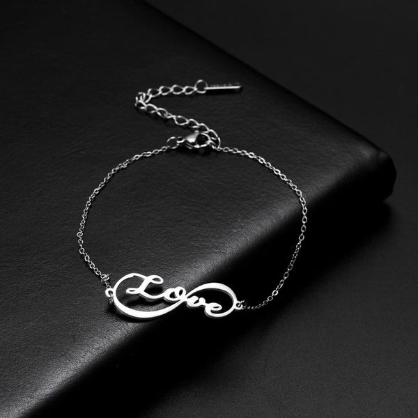 fishhook love old word letter infinity symbol bohemia stainless steel gift for woman man lover charm bracelet bangle jewelry, Black
fishhook love old word letter infinity symbol bohemia stainless steel gift for woman man lover charm bracelet bangle jewelry, Black