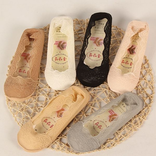 2020 new thin lace women's invisible silicone invisible socks anti-falling silicone boat socks, Pink;yellow
2020 new thin lace women's invisible silicone invisible socks anti-falling silicone boat socks, Pink;yellow